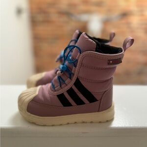 Adidas Superstar Boot 2.0 Purple Black Cream GV9065